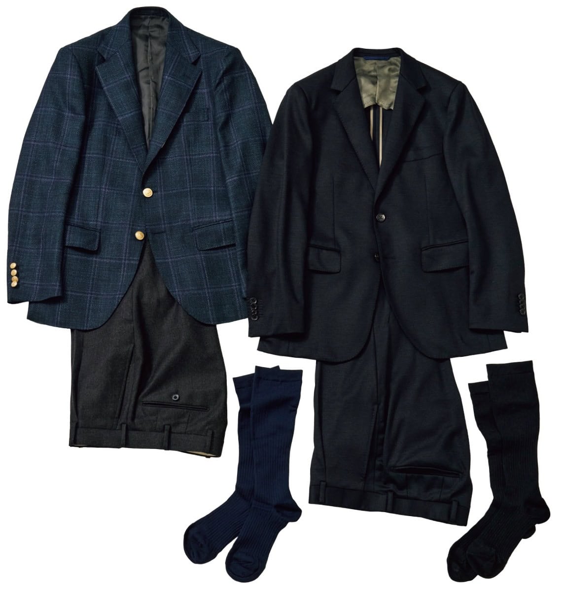 岸谷蘭丸さんのベストバイ 麻布テーラーとKASHIYAMAのオーダースーツ、福助のshapers premium