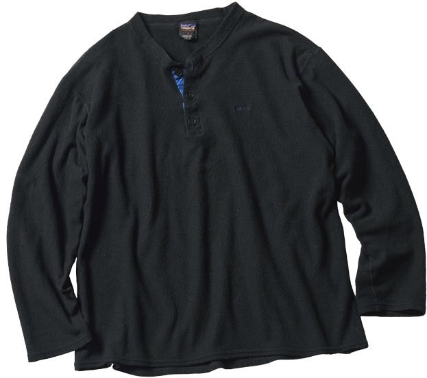 スケーター、MORTAR ショップスタッフ・RETSUのベストバイ ヴィンテージPatagoniaのCAPILENE ヘンリーネックフリース