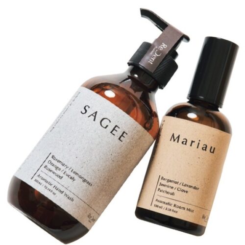 UNDER THE SUNスタッフ、ブランドディレクター・谷田誠人のベストバイ　ReCent Product. のAromatic Hand Wash SAGEE とAromatic Room Mist Mariau
