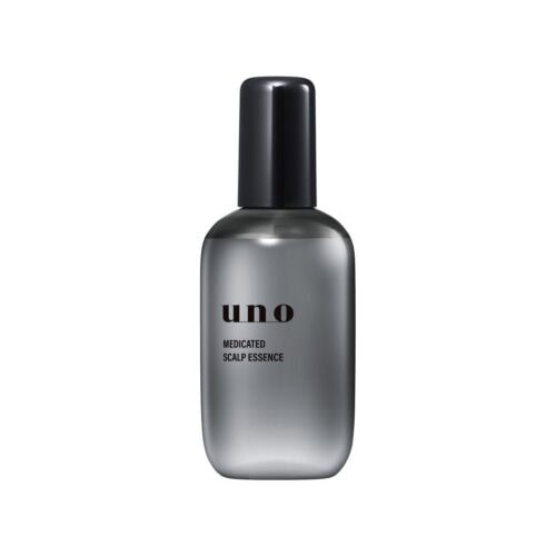 「uno 薬用スカルプエッセンス」は、5種の有効成分と22種のサポート成分を組み合わせ、髪が生まれ成長に寄与する毛根と頭皮血行に着目し段階的に作用、発毛・育毛を促進。