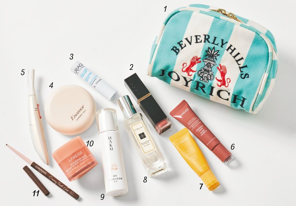 美容家男子・Tommyさんのポーチと中身