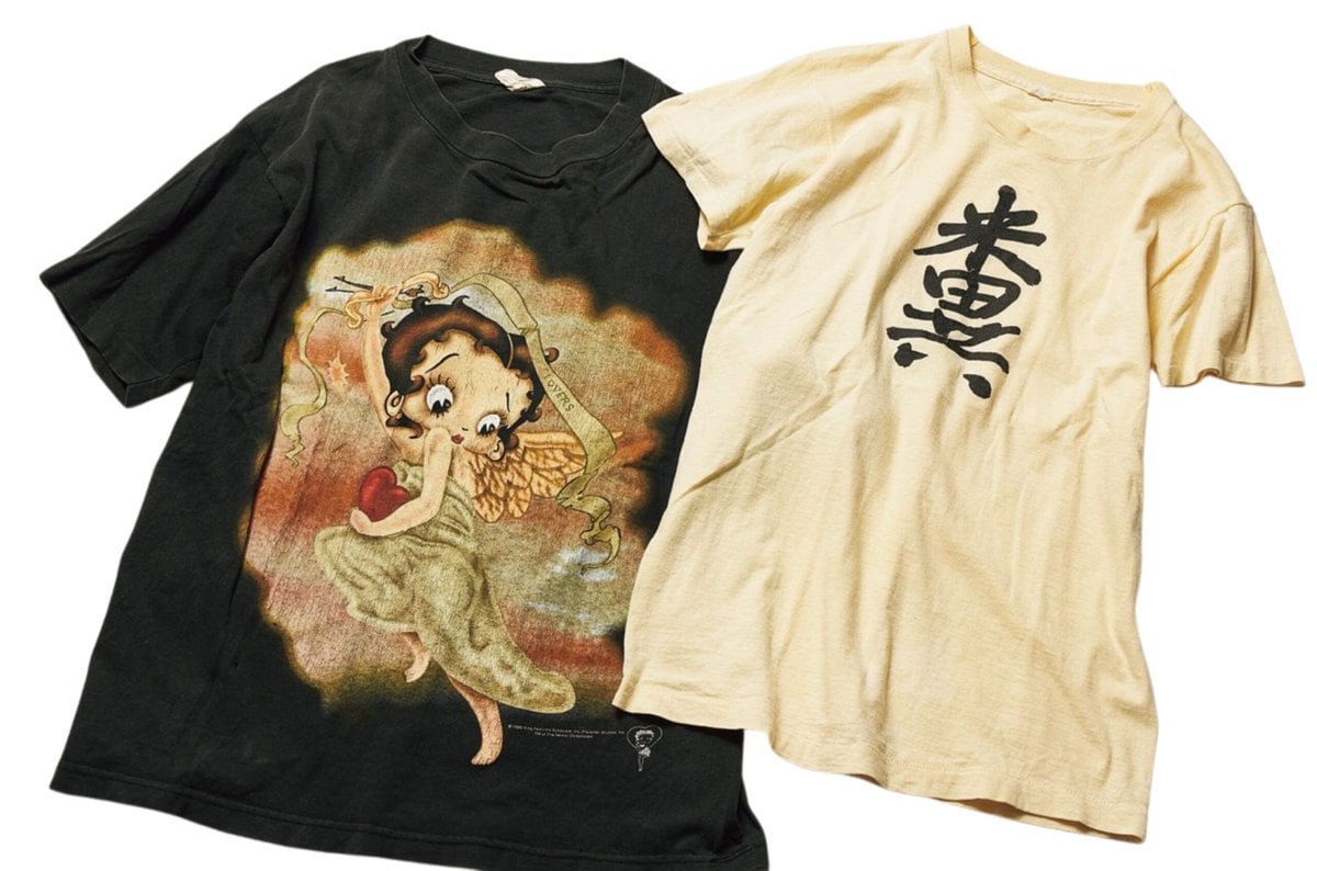 DJ、モデル・矢部ユウナのベストバイ ヴィンテージのTシャツ