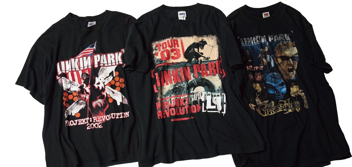 STEP AHEAD 原宿本店 店長・石田 翔太さんのベストバイ　2000年代のLinkin ParkのブートTシャツ