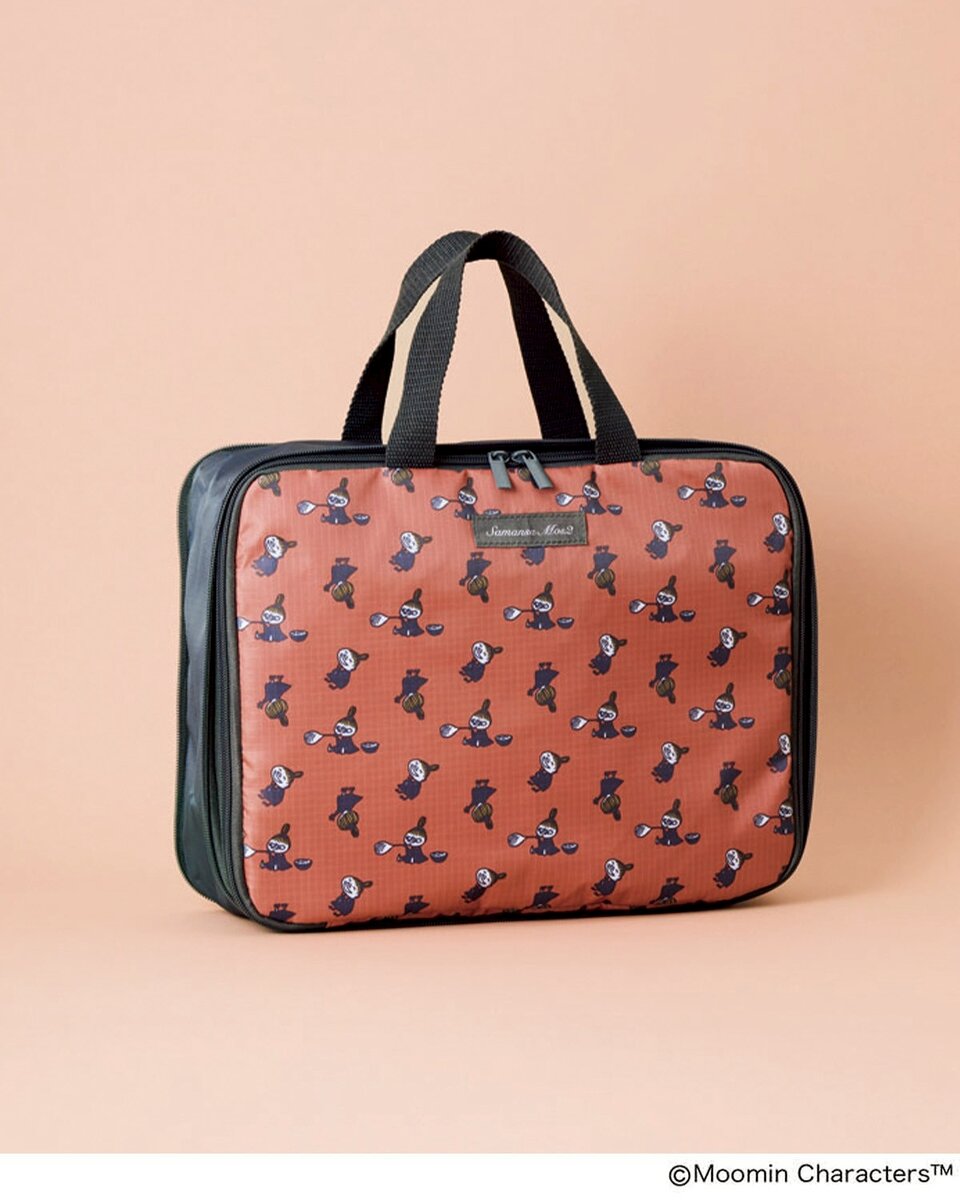 ムーミン×サマンサ モスモスの旅アイテムが「便利すぎる」と話題!リンネル4月号の「大型ボストン」&「衣類圧縮ケース」付録の優秀具合をレポート