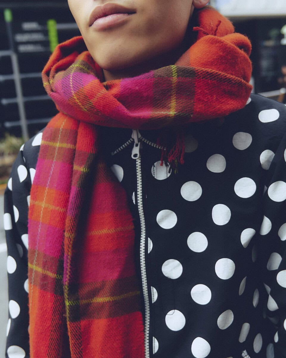 【スナップ】やりすぎない派手さは柄とカラーの掛け算で実現