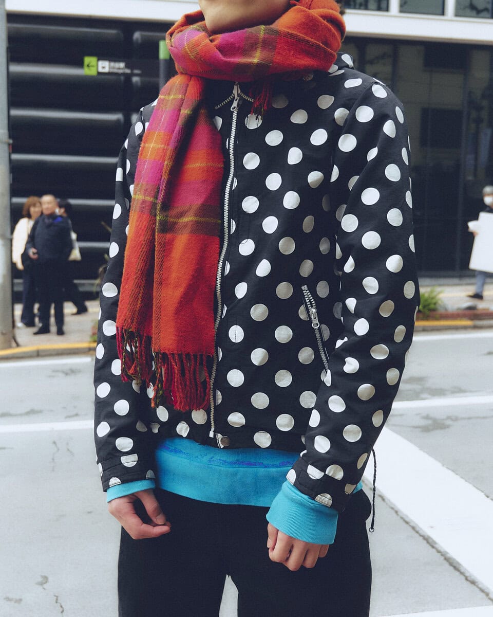 【スナップ】やりすぎない派手さは柄とカラーの掛け算で実現