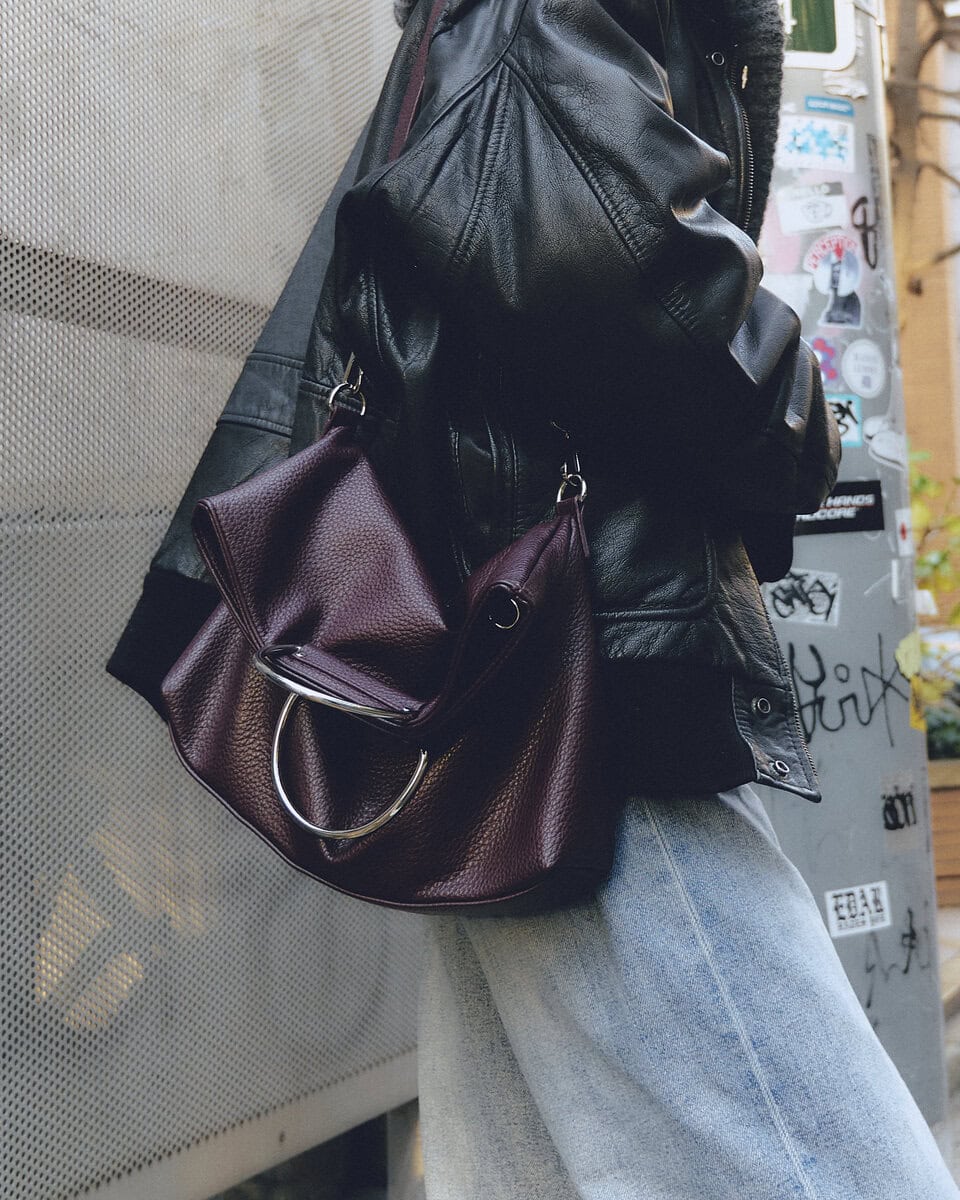 【スナップ】おろしたてのニットを主役に♡レザー＆マーチンでも不思議と柔らかい雰囲気