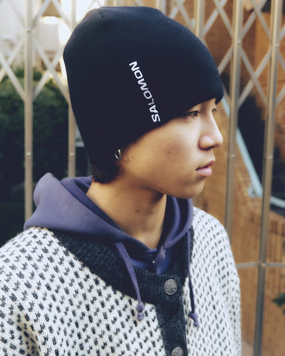 【スナップ】エルエルビーンの代表作「バーズアイ」のカーディガンが主役の“ぽかぽか”コーデ