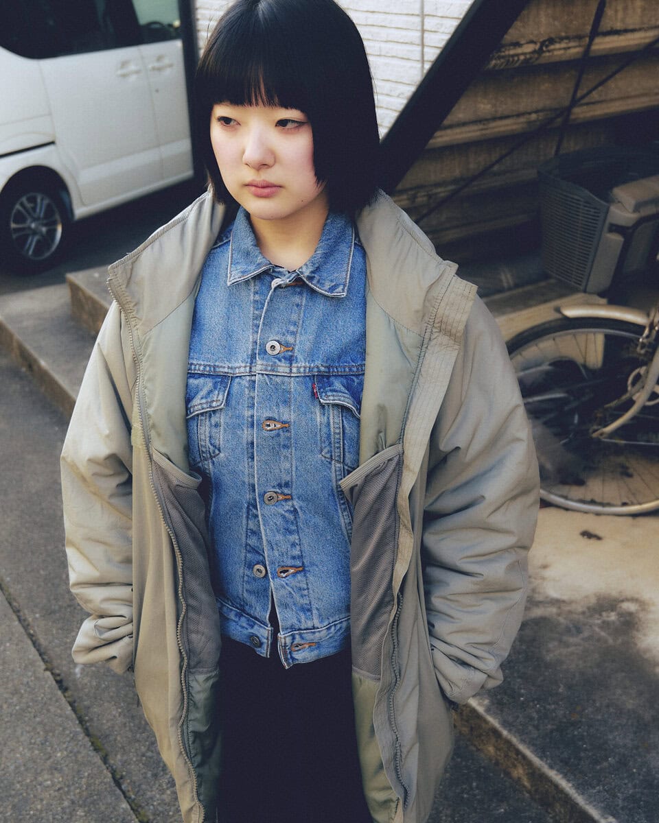 【スナップ】アウターinアウターにデニムジャケットは秋冬こそトライしたいところ