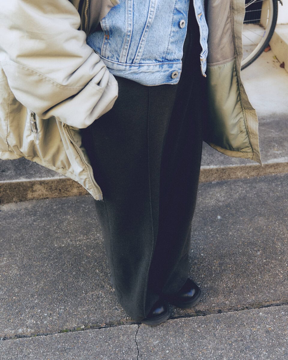 【スナップ】アウターinアウターにデニムジャケットは秋冬こそトライしたいところ