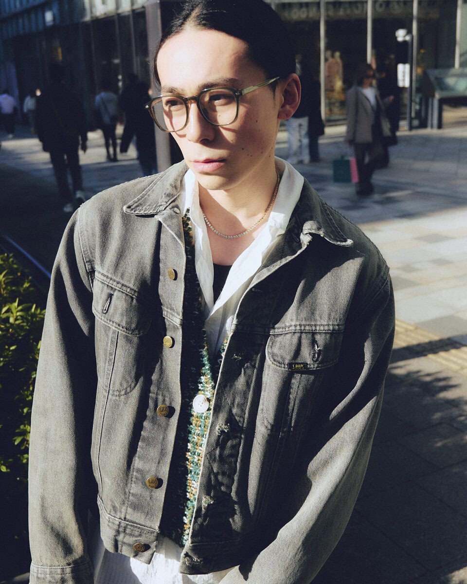 【スナップ】ラッパーが考える「綺麗系」は短丈デニムジャケットがカギ?