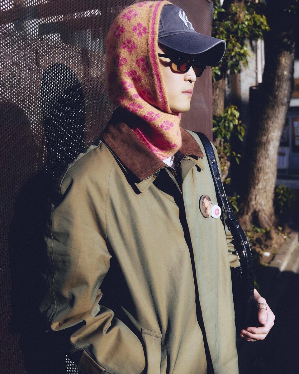 【スナップ】防寒をしながら柄で遊ぶ！バラクラバを取り入れて印象激変