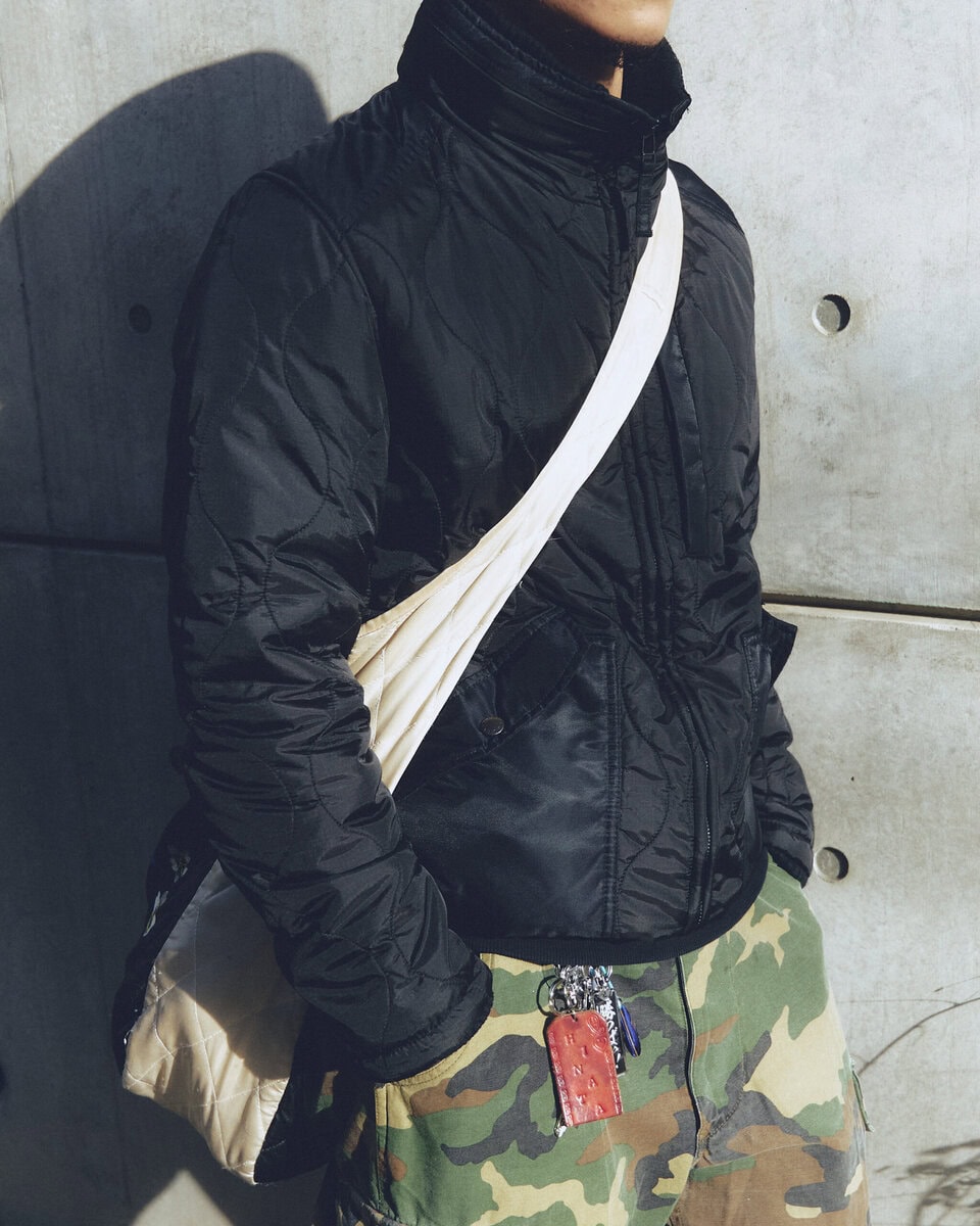 【スナップ】迷彩パンツも“マイサイズ”で穿くことでキレイめな印象に