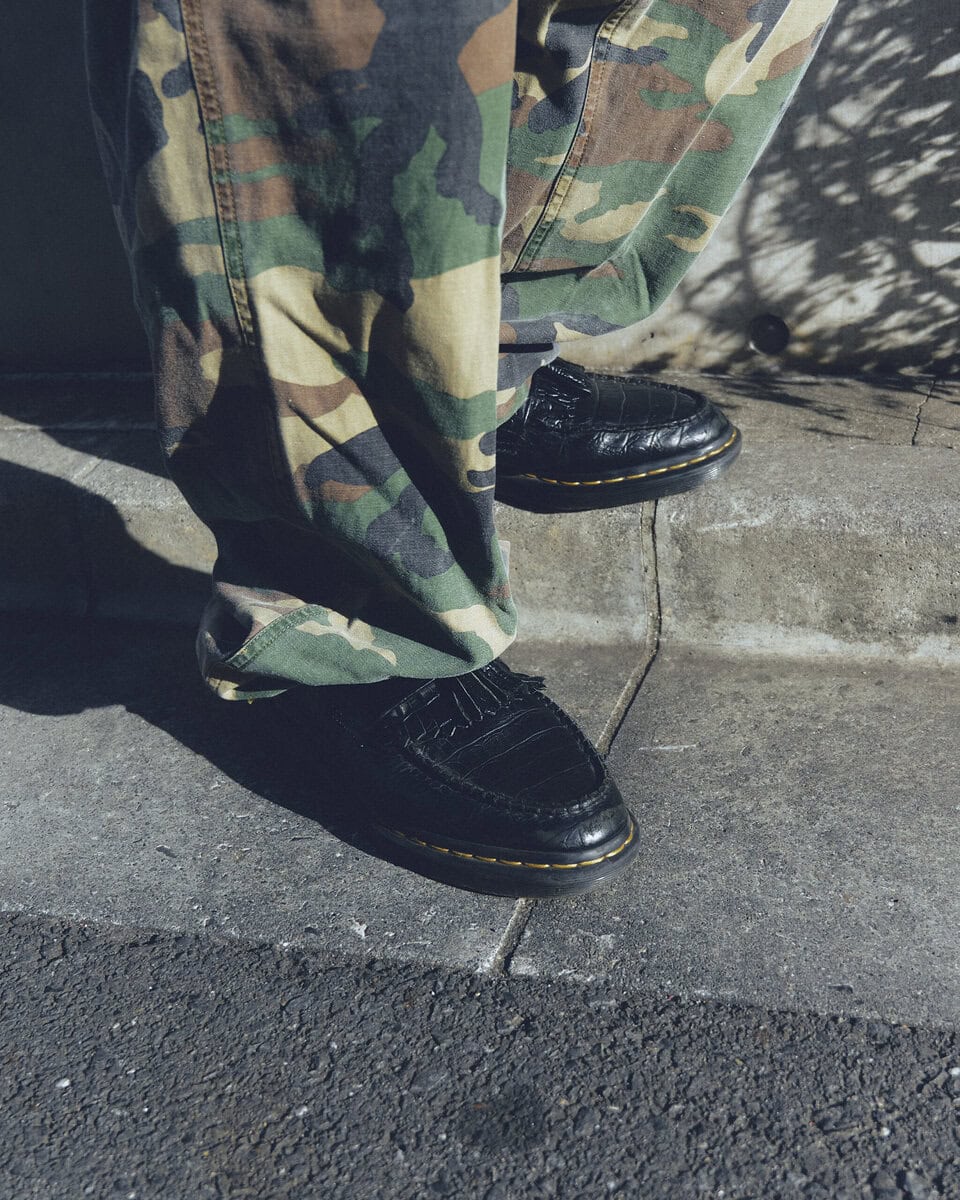 【スナップ】迷彩パンツも“マイサイズ”で穿くことでキレイめな印象に