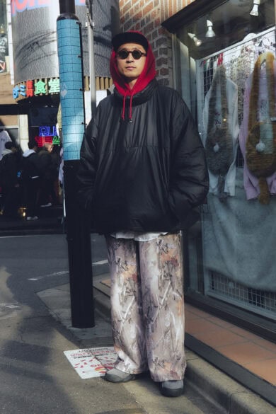 【スナップ】ボトムスに視線を集中!と思いきやトップスにも技巧を凝らして