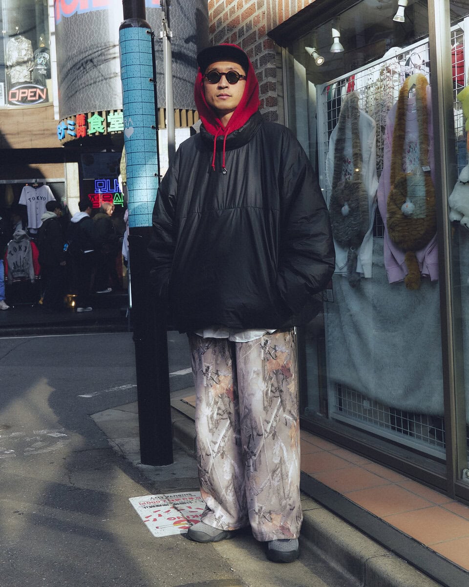 【スナップ】ボトムスに視線を集中!と思いきやトップスにも技巧を凝らして