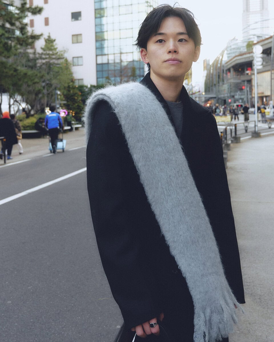 【スナップ】レイヤードは秋冬の醍醐味！ジャケットにコートを重ねて