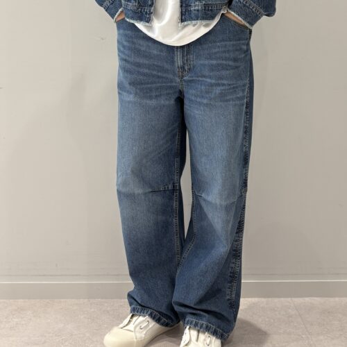 GU×UNDERCOVER デニムイージーパンツ 試着