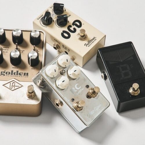アーティスト・REJAYさんのベストバイ　Xotic EffectsのRC Booster KORGのPitchblack X UNIVERSAL AUDIOのGolden Reverberator