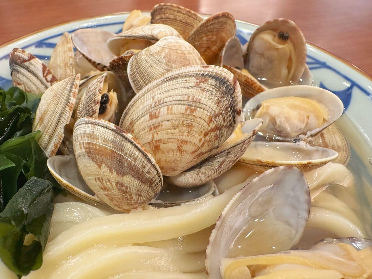 今年もたっぷり山盛りのあさり!