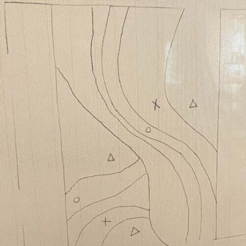 下書き場所決め