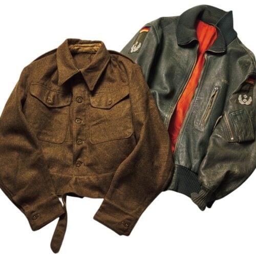 DJ、モデル・矢部ユウナのベストバイ ドイツ軍とイギリス軍のヴィンテージジャケット