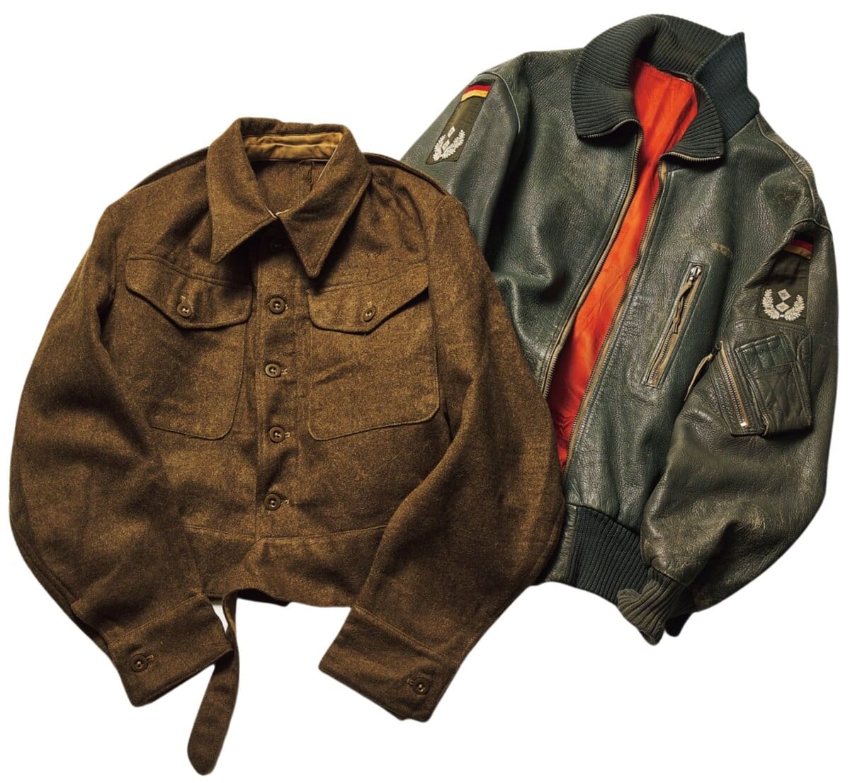 DJ、モデル・矢部ユウナのベストバイ ドイツ軍とイギリス軍のヴィンテージジャケット