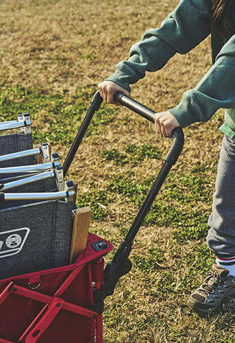 コールマンのワゴンに取り付け可能なハンドル（26年2月以降発売）