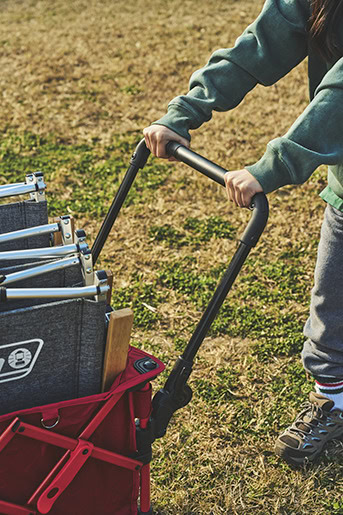 コールマンのワゴンに取り付け可能なハンドル(26年2月以降発売)
