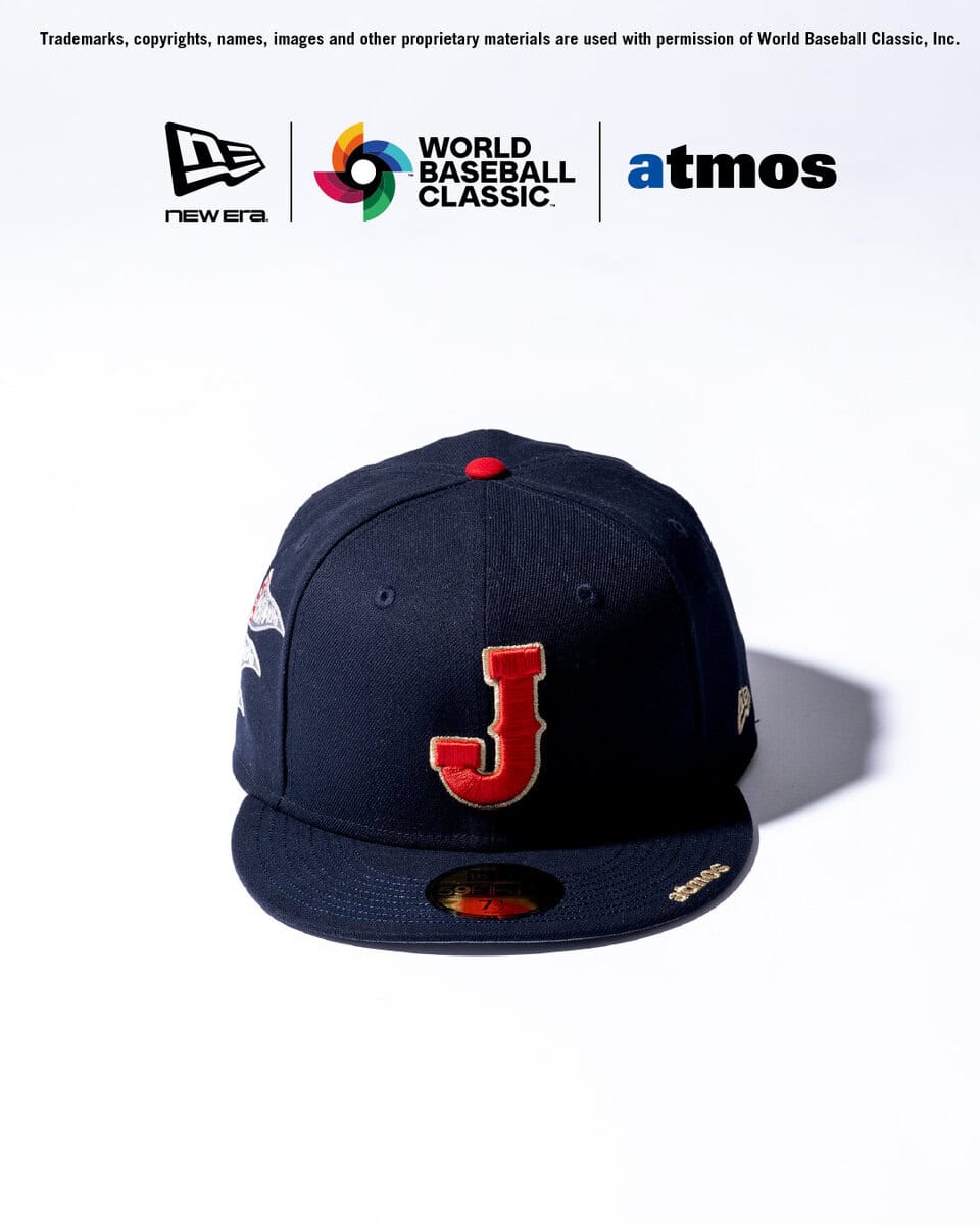 5950 ATMOS WBC J LOGO SIDE FLAG NVY ¥7,150