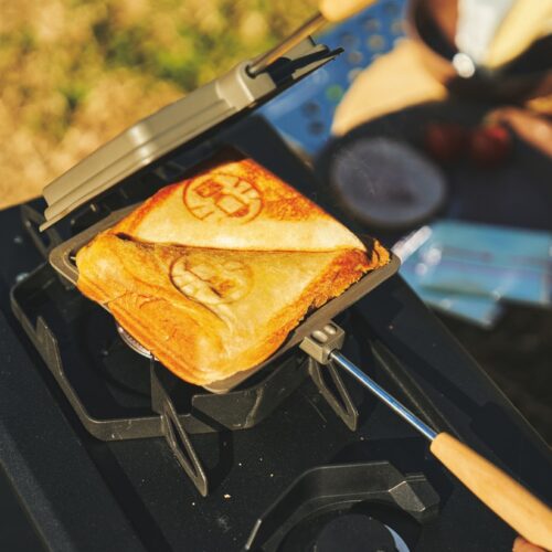 コールマンのソロキャンプでおススメのホットサンドイッチクッカー