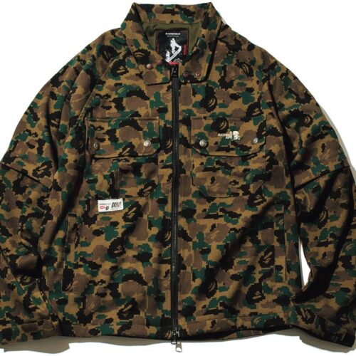 倉石一樹氏とA BATHING APE®の新コレクション／DIGITAL ABC CAMO DETACHABLE ZIP JACKET