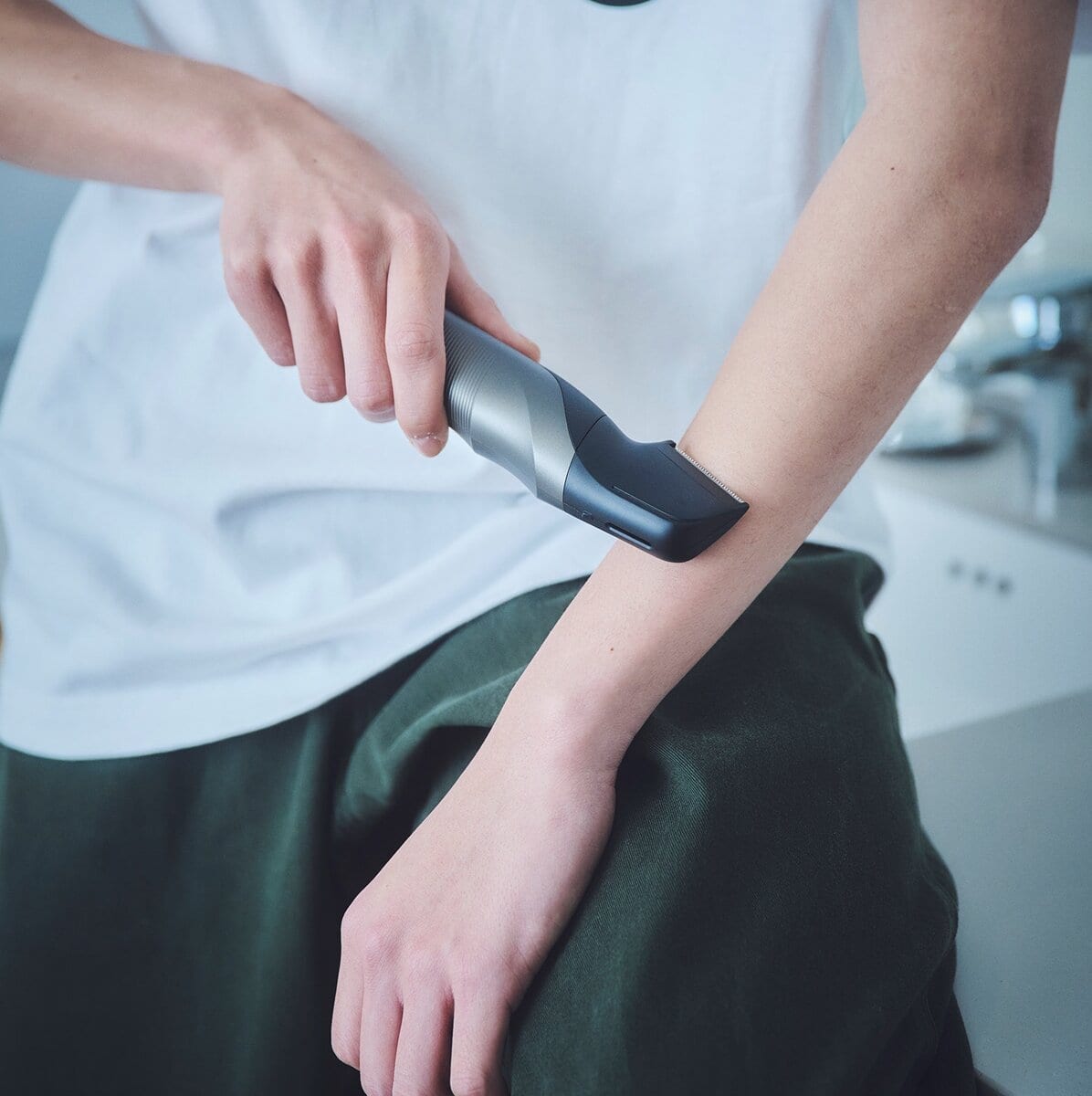 パナソニックのボディトリマー ER-GK83