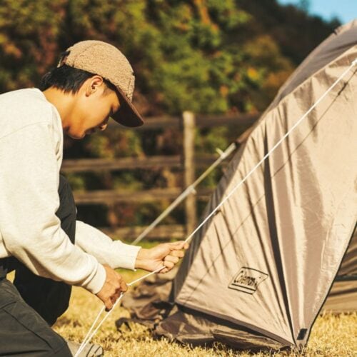 【コールマン】ソロキャンプデビューはこれでOK!設営がラクすぎるテント&焚き火・料理まで全部そろう神ギア