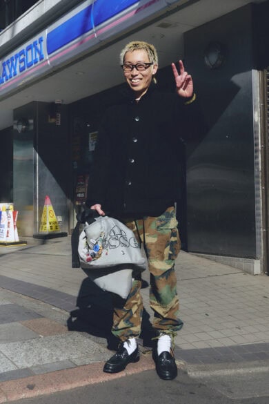 【スナップ】カモパンの白ソックス&ローファーを合わせてキレイめに