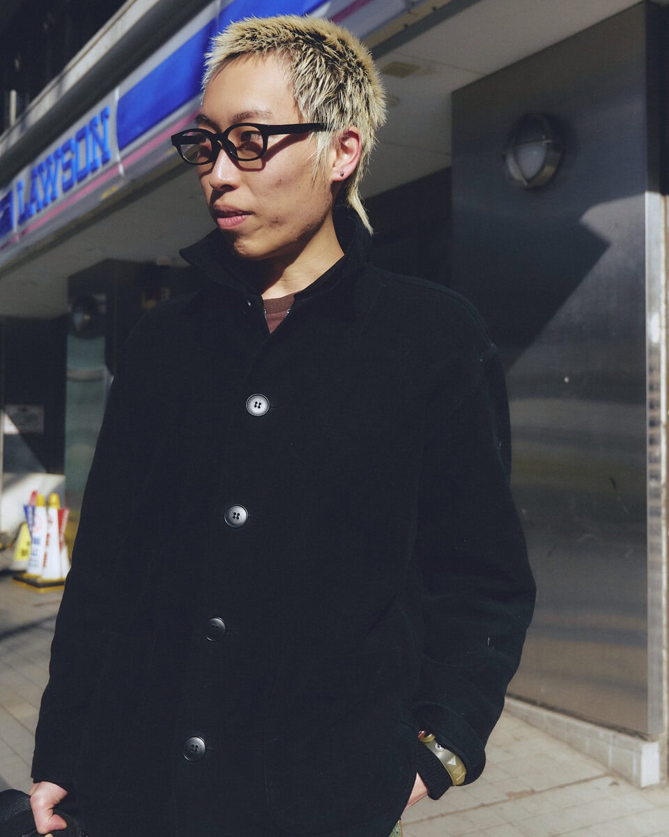 【スナップ】カモパンの白ソックス＆ローファーを合わせてキレイめに