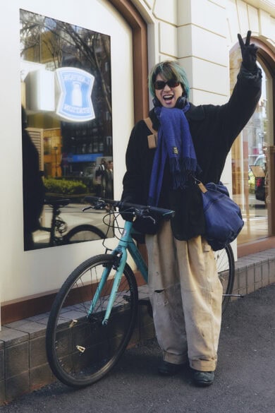 【スナップ】たくさん着込んで「あったか~く」。これ、冬のコーデの基本です