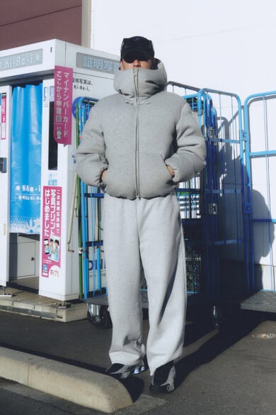 【スナップ】全身グレーでも…部屋着感が出ないようにしたポイントとは