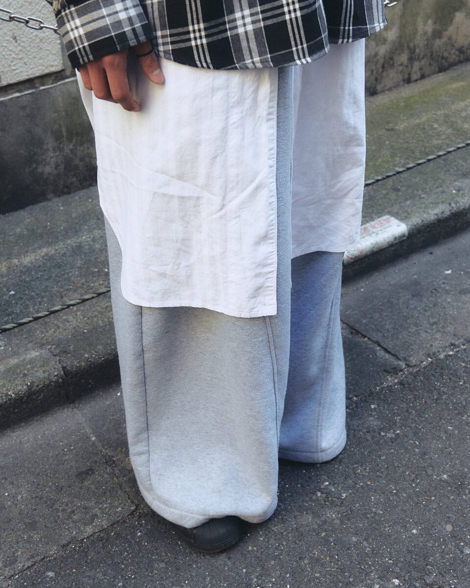 【スナップ】ホテルにあったガウンをレイヤードするという「お洒落偏差値」の高さ