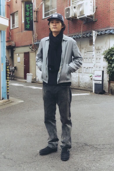 【スナップ】すべてのアイテムをジャストサイズで。ただし首元に“やや”ボリュームを