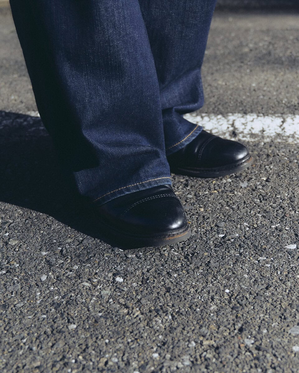 【スナップ】ジャストサイズのフーディ―の裾から白Teeをチラ見せさせたのがポイント