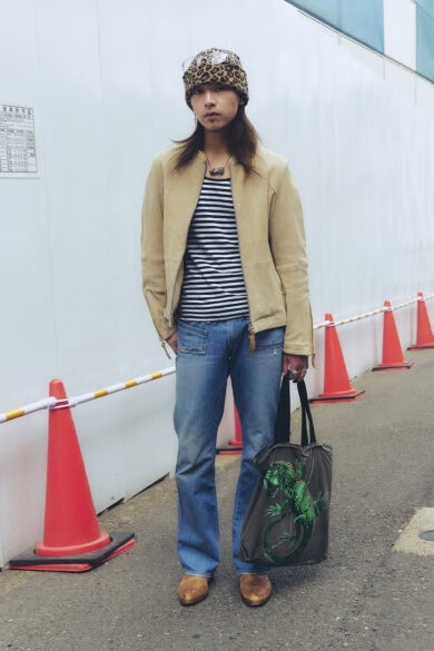 【スナップ】「柄物をどこかに入れる」というマイルールは周りと差をつけるコツかも