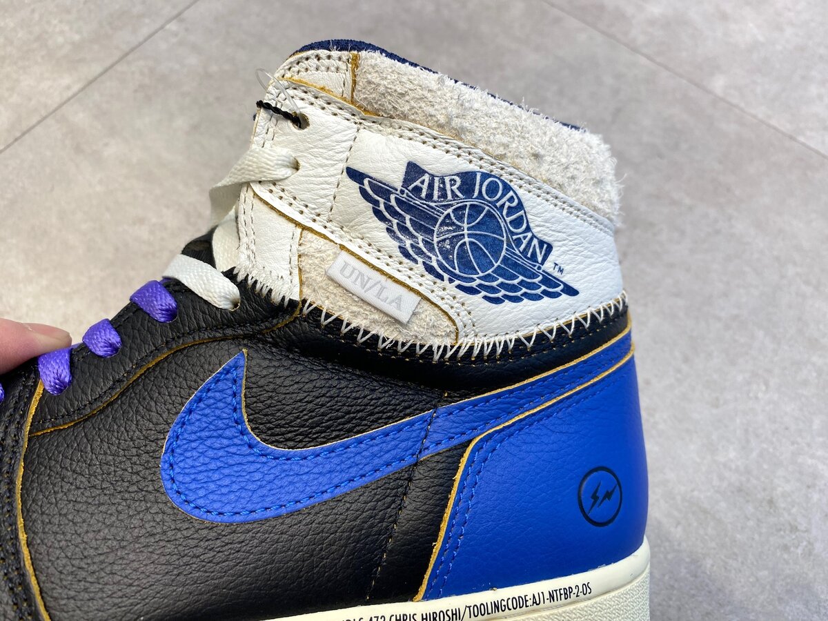 fragment design × UNION × Nike（フラグメントデザイン × ユニオン × ナイキ）のエアジョーダン1 ハイ OG "スポーツロイヤル"