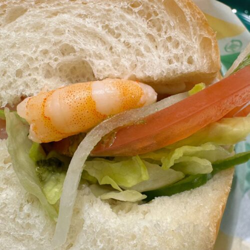 ぷりぷりとした海老の食感が最高！