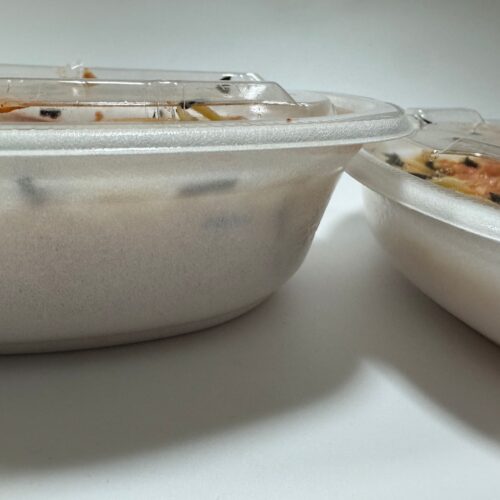 これ、パスタの容器じゃなくてどんぶりの容器ですよね？