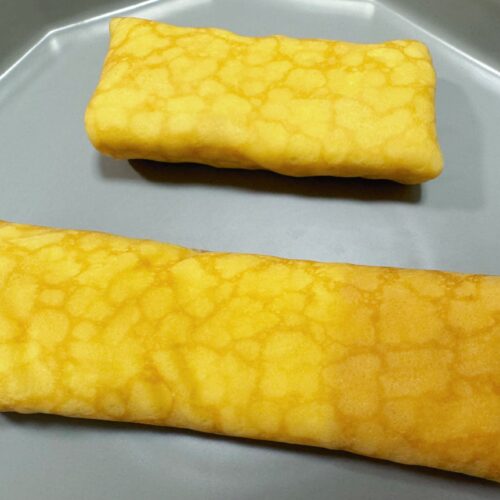 通常のクレープよりもボリューミーに