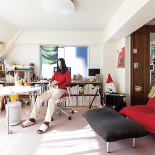 写真家 服部恭平さん(34歳)のお部屋(東京・1LDK)スナップ