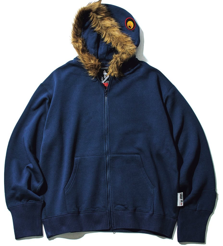 倉石一樹氏とA BATHING APE®の新コレクション／SHARK EYE RELAXED FIT HOODIE JACKET
