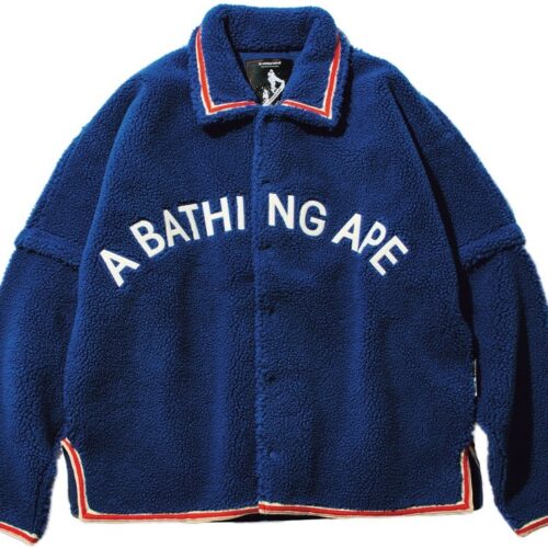 倉石一樹氏とA BATHING APE®の新コレクション／SHERPA DETACHABLE COACH JACKET