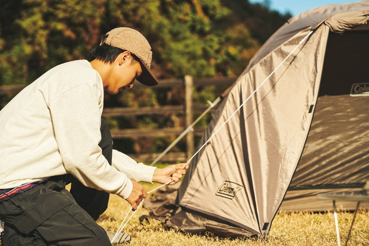 コールマンのソロキャンプでおススメのテント・ツーリングドーム/LDX